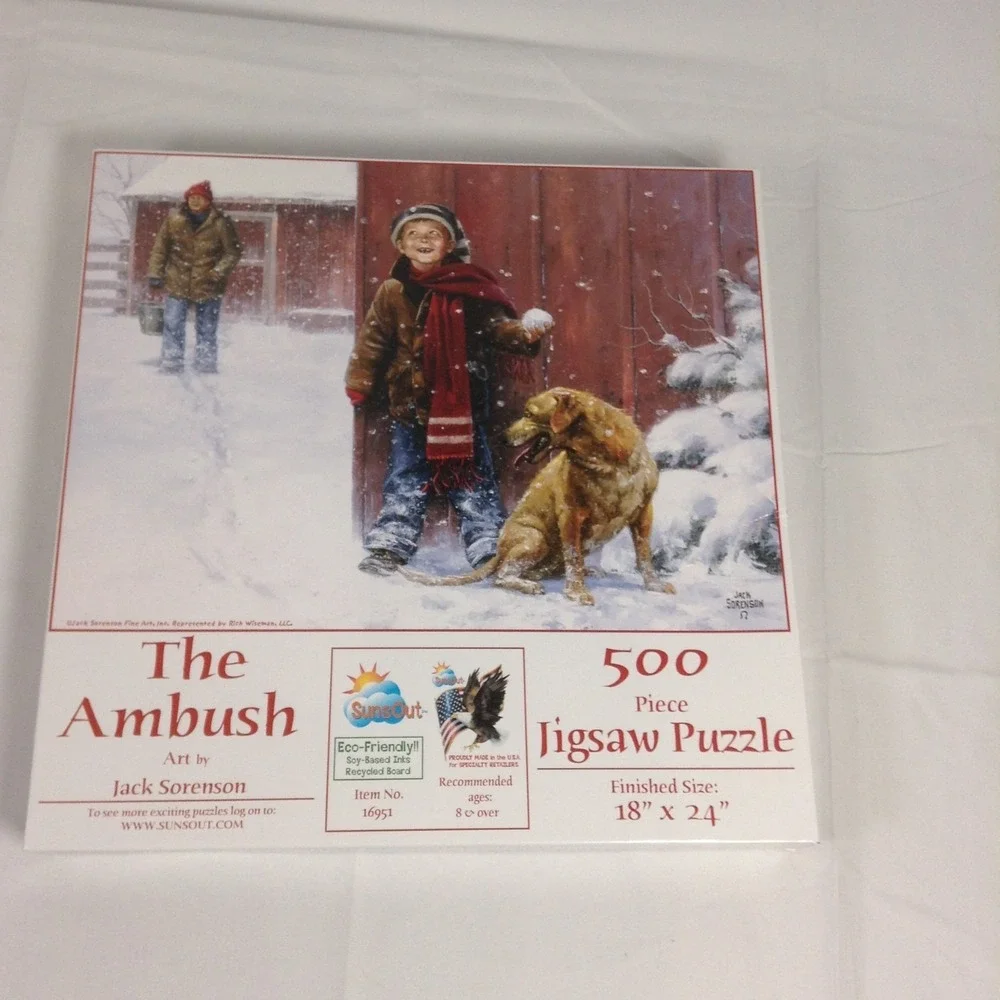 The Ambush Jigsaw Puzzle 500 Pc 18